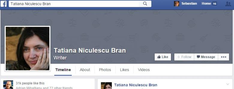 Spovedanie dupa Cotroceni: Tatiana Niculescu Bran a dat-o în poezie pe pagina de Facebook