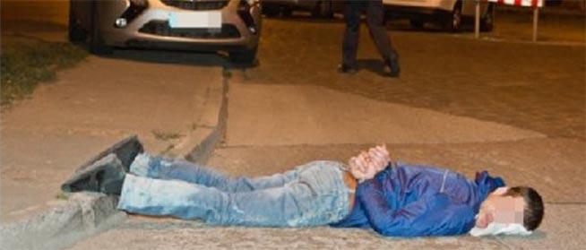 Spărgător de locuinţe român, prins în flagrant şi umilit în presa germană