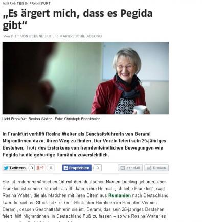 Românca Rosina Walter, după 45 de ani în Germania: Klaus Iohannis nu înseamnă nimic pentru mine!
