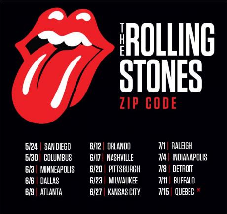Rolling Stones a inceput un nou turneu: Zip Code 2015. VIDEO