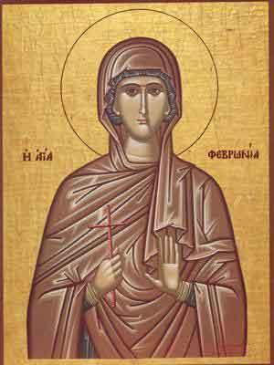 Calendar creştin ortodox 25 iunie: Sfânta Muceniţă Fevronia 