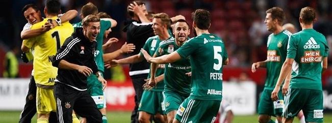 Surpriză în preliminariile Champions League: Vicecampioana Olandei, Ajax Amsterdam, eliminată de Rapid Viena!