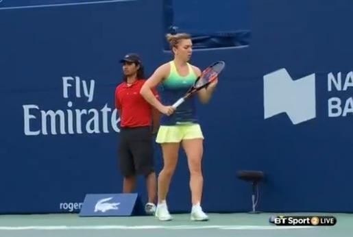 Simona Halep s-a plictisit cu Errani în două seturi. Românca e în finala turneului WTA de la Toronto