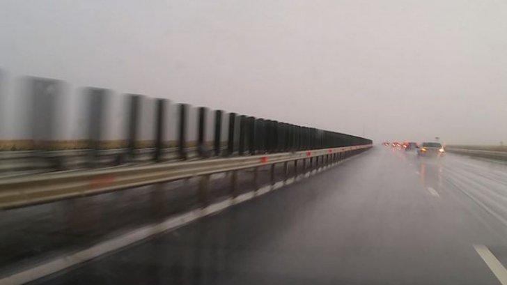 În România, AUTOSTRĂZILE devin „drumuri kamikaze” la prima ploaie
