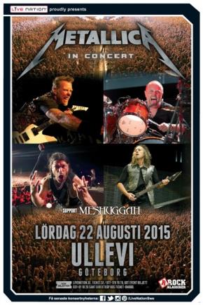Sâmbătă, asistenţă record la concertul Metallica din Goteborg. VIDEO LIVE