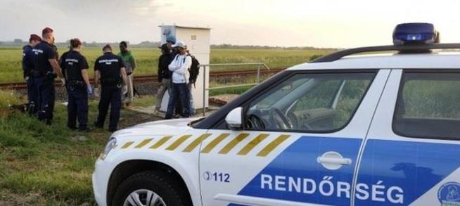 Poliția ungară a reținut patru români care transportau cu un camion 21 de refugiați 