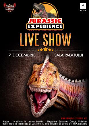 “Jurassic Experience”, show cu dinozauri la Sala Palatului, în decembrie