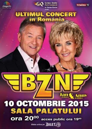O mare de lumini la ultimul concert BZN din România