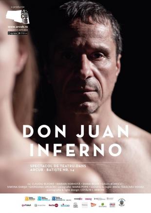  O nouă premieră la ARCUB - „Don Juan Inferno”, cu actorul Claudiu Bleonț în rolul principal