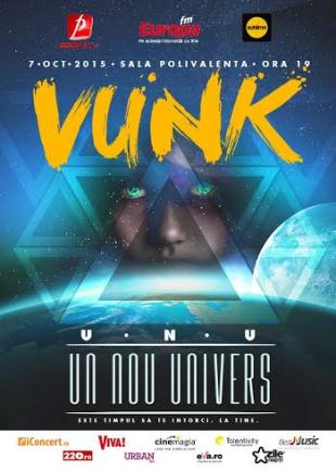 Mâine, trupa Vunk prezintă fanilor un nou univers. Show multimedia la Polivalentă