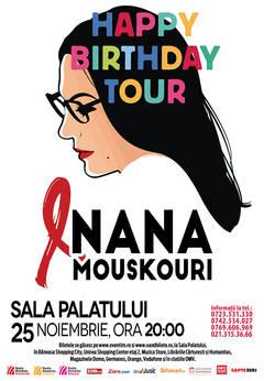 Concertul Nana Mouskouri din noiembrie, reprogramat în martie 2016