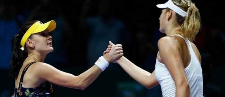 Maria Șarapova și Agnieszka Radwanska, în semifinalele Turneului Campioanelor