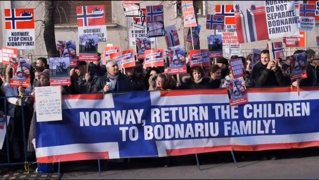 Cazul familiei Bodnariu, din Norvegia, discutat în Parlamentul European 