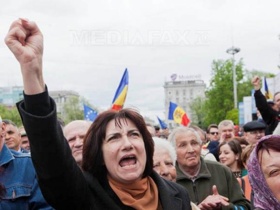 Chișinău. Protestatarii așteaptă un răspuns până mâine la 12