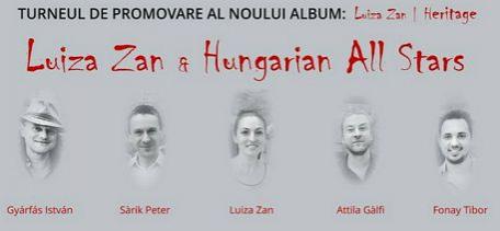 Luiza Zan își prezintă noul album la Clubul Țăranului