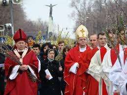 Duminică, Procesiunea de Florii a credincioșilor romano-catolici
