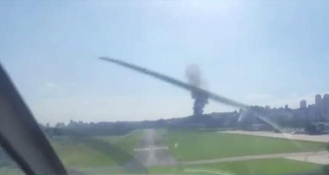 Un avion privat s-a prăbușit lângă Sao Paolo, la 300 de metri de la decolare (VIDEO)