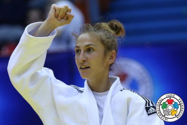 Judoka Monica Ungureanu, aur la Grand Prix-ul de la Tbilisi