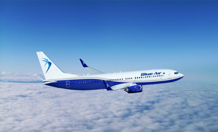 Blue Air propune trei noi rute din Cluj-Napoca spre București, Liverpool și Dublin