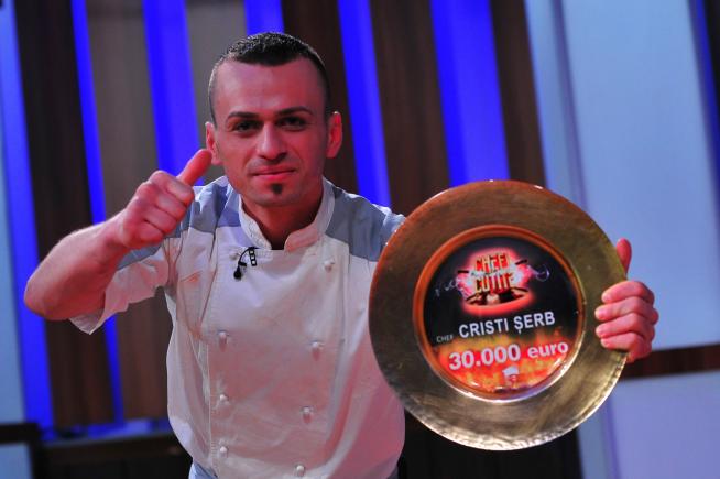 Cristi Șerb a câștigat finala „Chefi la cuțite”