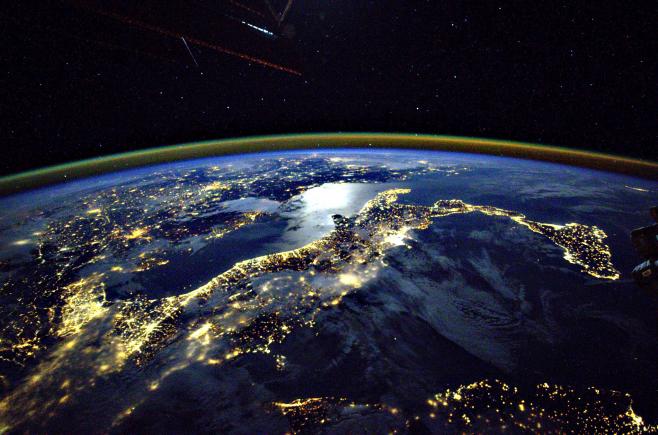 Pământul văzut din Stația Spațială Internațională. Imagini SENZAȚIONALE