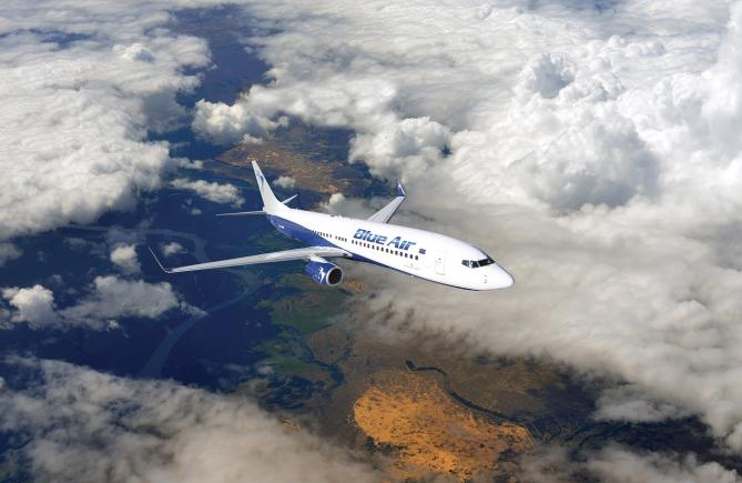 Noi rute Blue Air din Bucuresti si Iasi, spre Copenhaga, Bordeaux, Berlin, Valencia