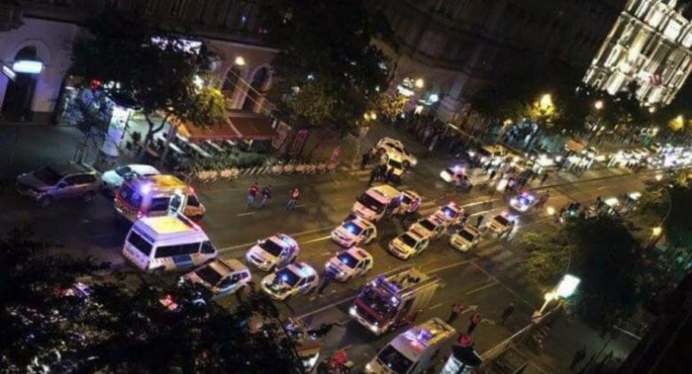 Explozie în centrul Budapestei. Doi poliţişti au fost răniţi