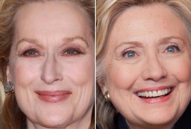 Meryl Streep ar putea-o interpreta pe Hillary Clinton intr-un film biografic
