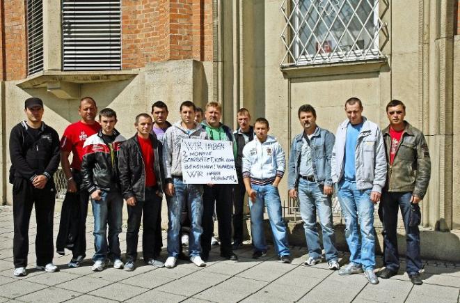 ATENŢIE LA ŢEPE! Români exploataţi de români în Germania
