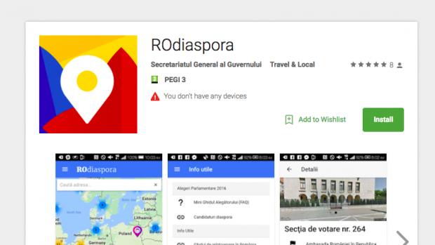 ROdiaspora, aplicația mobilă pentru cei din străinătate care vor sa voteze
