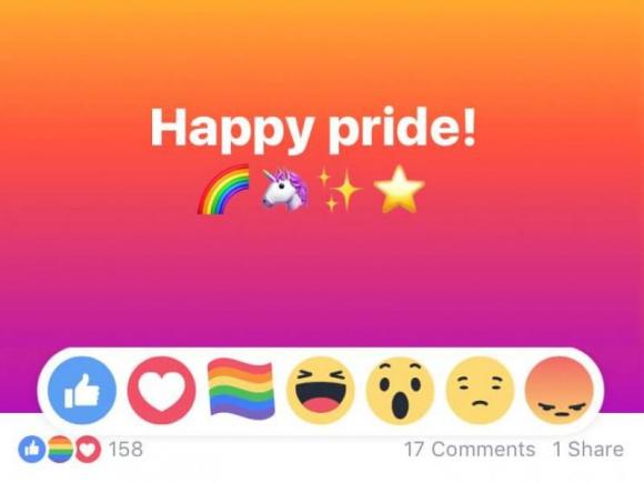 Facebook. Reacția rainbow, cum o puteți accesa și folosi