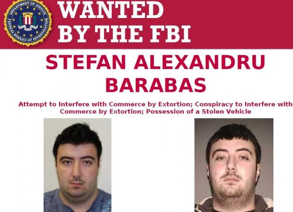 Un român, pe lista celor mai căutaţi infractori de către FBI