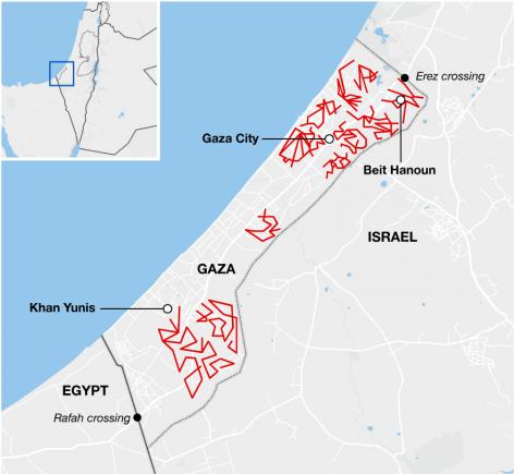 Israelul țintește labirintul de tuneluri al Hamas sub Gaza