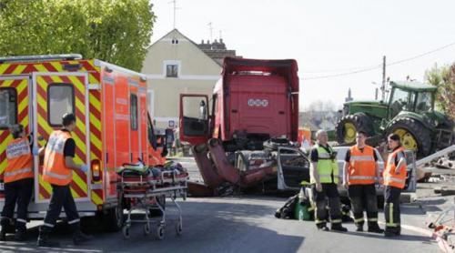 Accident feroviar în Franța. 40 de persoane au fost rănite