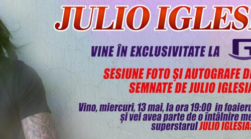 Julio Iglesias Jr se întâlneşte cu fanii la Mall