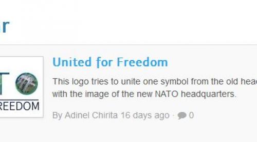 Șanse mari pentru un român să conceapă logo-ul NATO