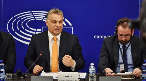 Premierul ungar a enervat europarlamentarii la Strasbourg. Iar a vorbit despre pedeapsa cu moartea şi cotele de refugiaţi