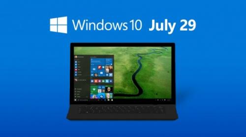Microsoft lansează Windows 10 la 29 iulie, în 190 de ţări, sub forma unui upgrade gratuit