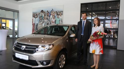 Dacia Logan cu numărul 1.500.000