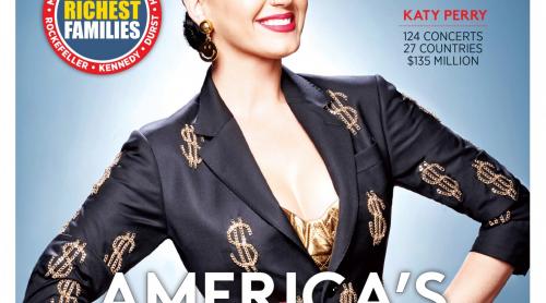 Katy Perry, cel mai bine plătită artistă din lume. VIDEO