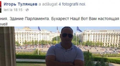 MESAJ SFIDĂTOR al șefului Ligii Tineretului Rus din Republica Moldova: Bucureştiul este al nostru!