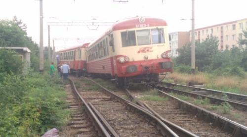 Un tren a deraiat. Traficul este întrerupt pe ruta Braşov - Sibiu