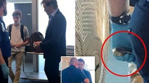 Actorul Pierce Brosnan, prins cu un cuţit în bagaje, pe un aeroport din SUA (VIDEO)