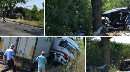 TRAGEDIE pe drumul care leagă Aradul de Timişoara. Un bărbat a fost DECAPITAT, într-un accident rutier pe DN69