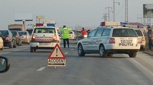 Cel mai circulat drum din țară, blocat din cauza unui accident