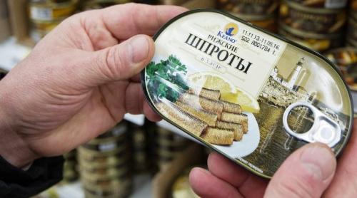 Rusia a INTERZIS importul de produse alimentare din Bulgaria