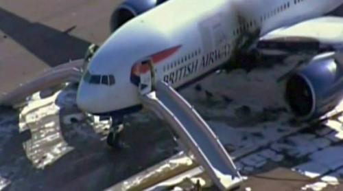 Panică pe aeroportul din Las Vegas: Oameni evacuați, peste 10 pasageri au fost spitalizați