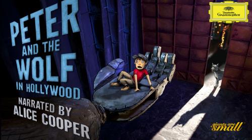 Alice Cooper este naratorul poveştii pentru copii “Petrică şi Lupul la Hollywood”. Vezi TRAILER