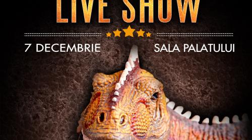 “Jurassic Experience”, show cu dinozauri la Sala Palatului, în decembrie