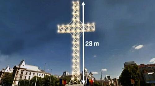 Sorin Ilieșiu, reacție în urma criticilor primite pentru proiectul construirii crucii monumentale de 25 de metri în Piața Universității